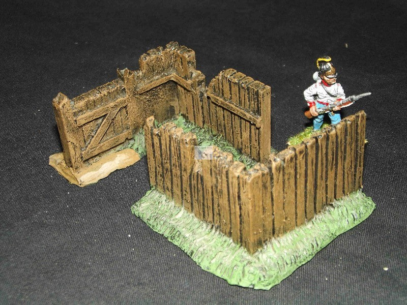 MUR28 2 palissades d'angle