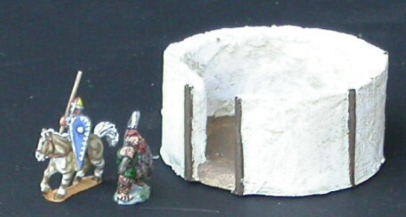 ANT7 Hutte circulaire en bois