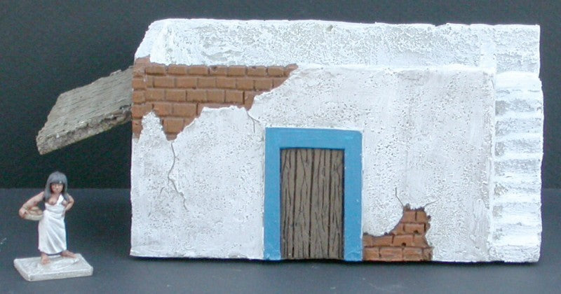 EGYP4 Maison basse avec appentis