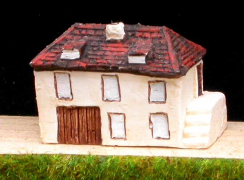 V6 Maison avec garage et escaliers