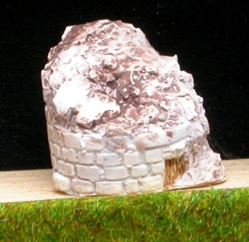 T3 Tour ronde en ruine