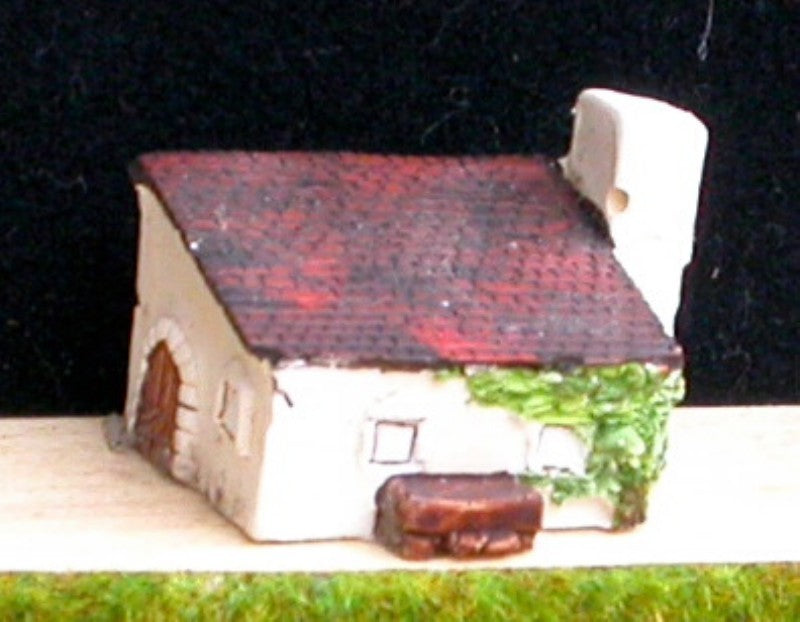 C2 Maison méditérranéenne avec banc