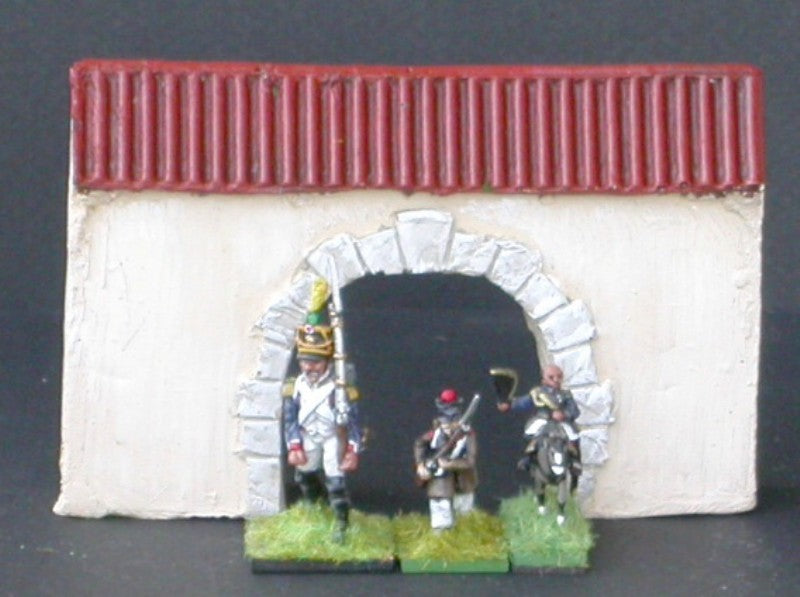 POR1 Grande porte tuilée