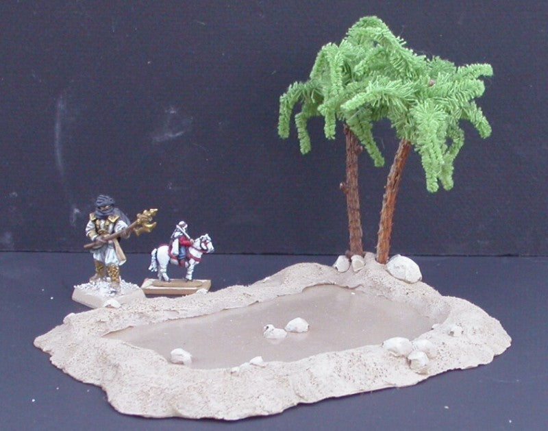 EGYP3 Oasis avec palmiers