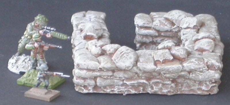 MOD16 Abri bas de sacs de sable