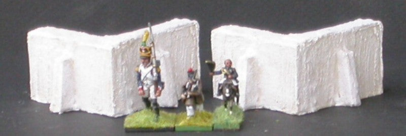 MUR17 2 grands murs d'angle méditérranéens