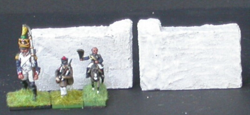 MUR19 2 sections de grands murs méditérranéens