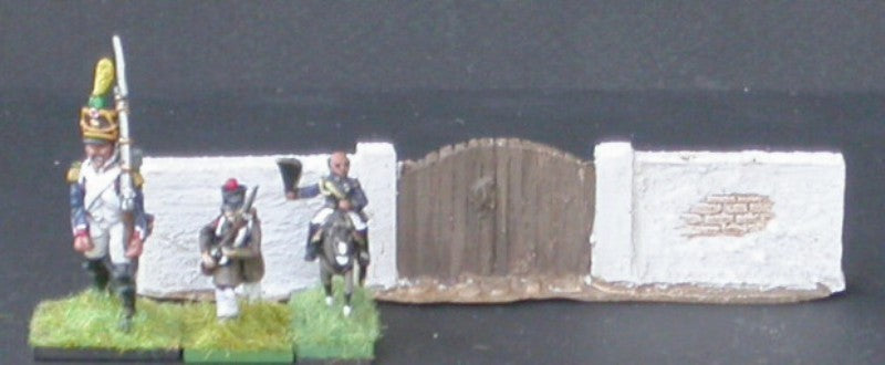 POR4 Porte pour mur bas méditérranéen